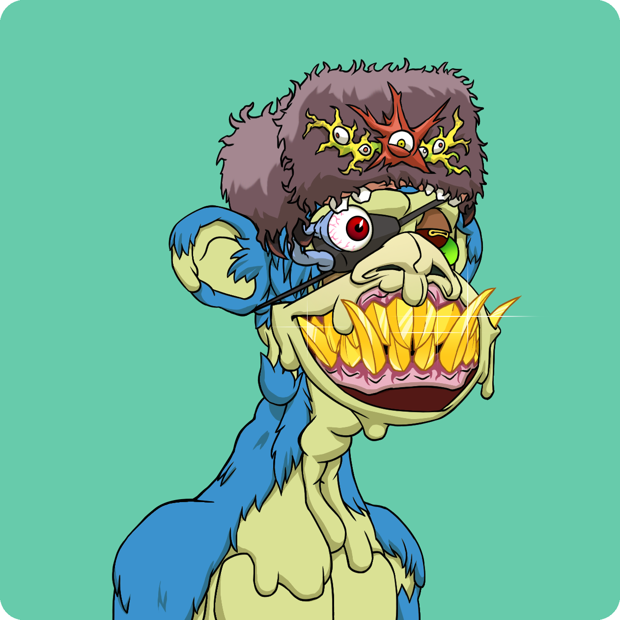 Yuga Labs - Mutant Ape Yacht Club - NFT # 26073