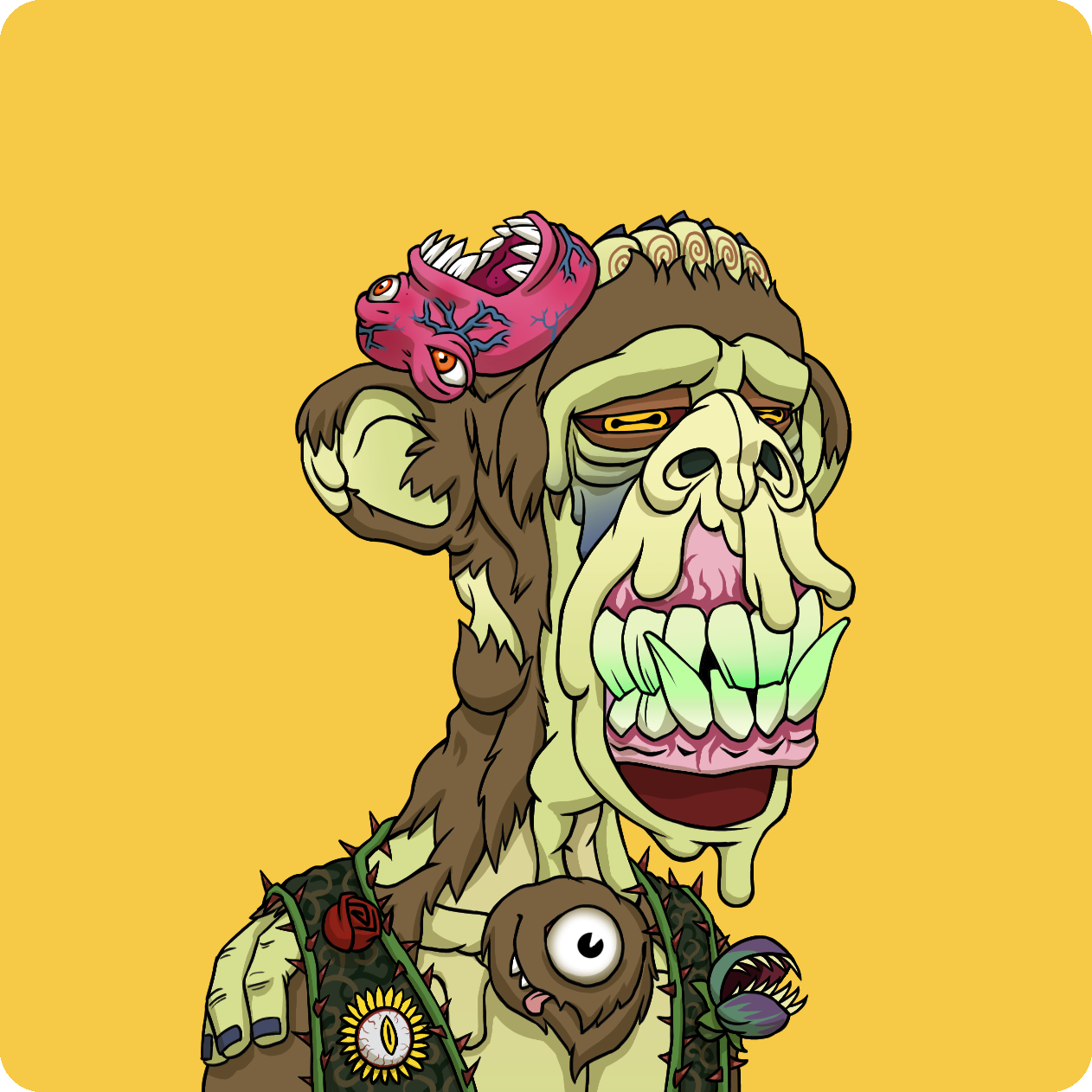 Yuga Labs - Mutant Ape Yacht Club - NFT # 9173