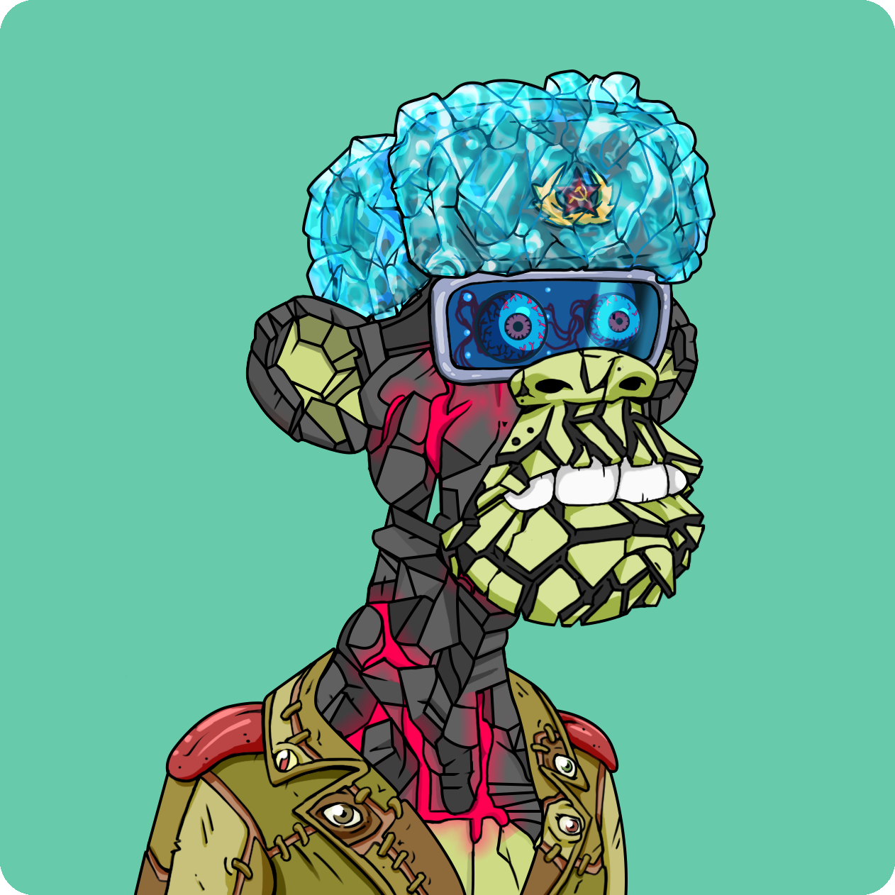 Yuga Labs - Mutant Ape Yacht Club - NFT # 13990