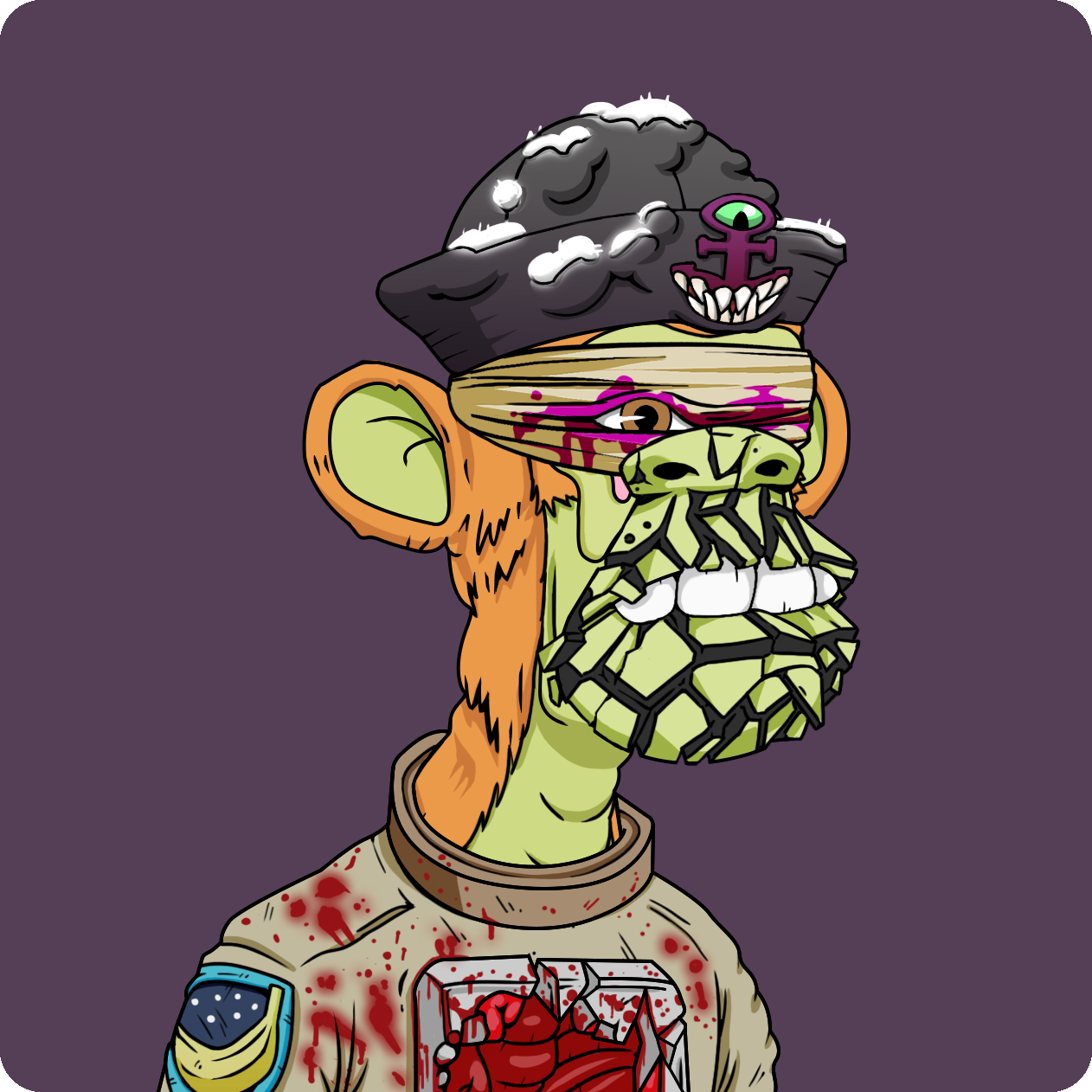 Yuga Labs - Mutant Ape Yacht Club - NFT # 20736