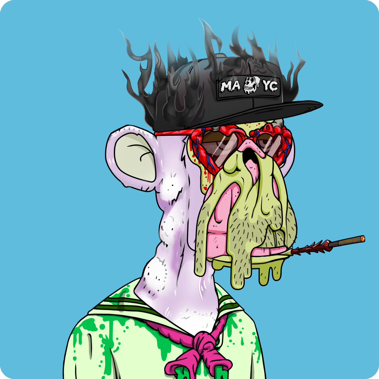 Yuga Labs - Mutant Ape Yacht Club - NFT # 6663