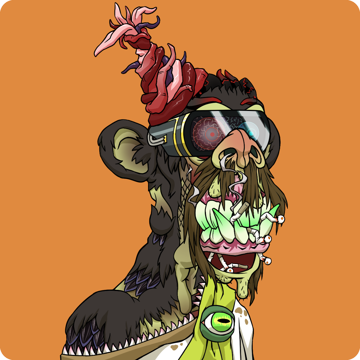 Yuga Labs - Mutant Ape Yacht Club - NFT # 9282