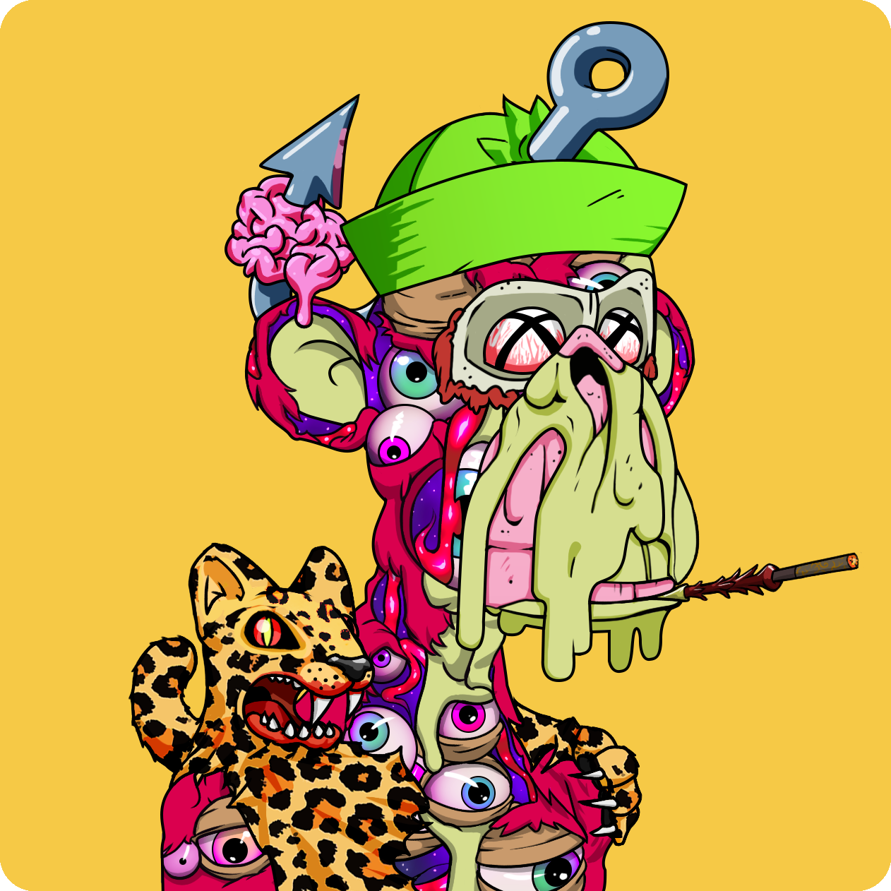 Yuga Labs - Mutant Ape Yacht Club - NFT # 11624