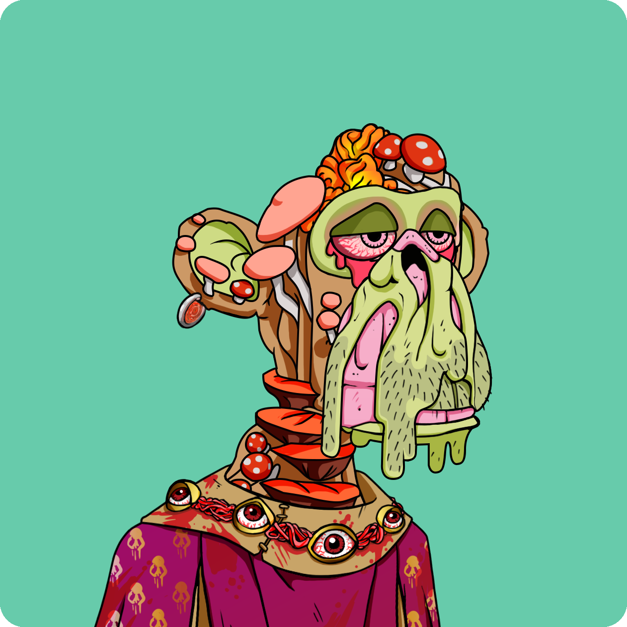 Yuga Labs - Mutant Ape Yacht Club - NFT # 8373