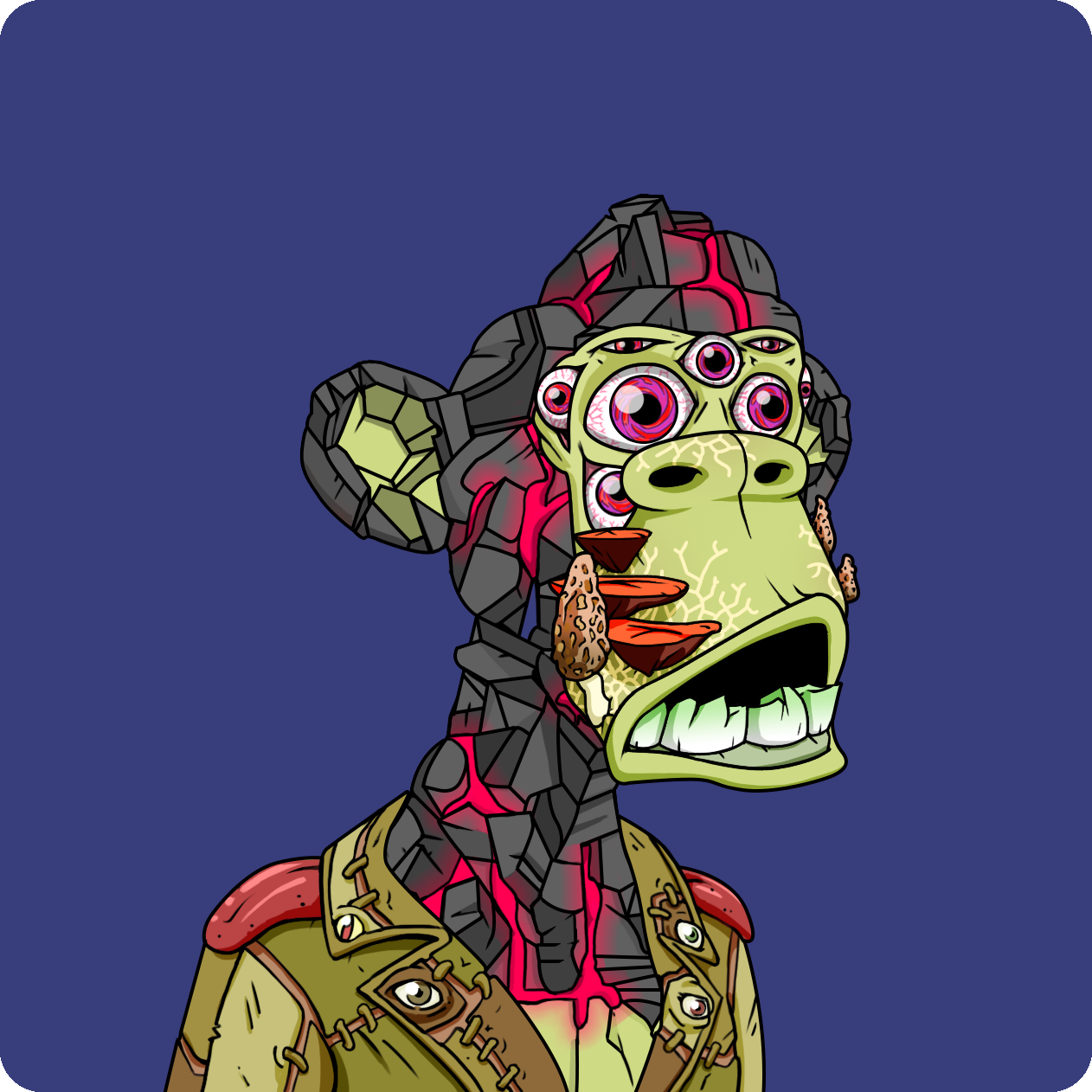 Yuga Labs - Mutant Ape Yacht Club - NFT # 17974