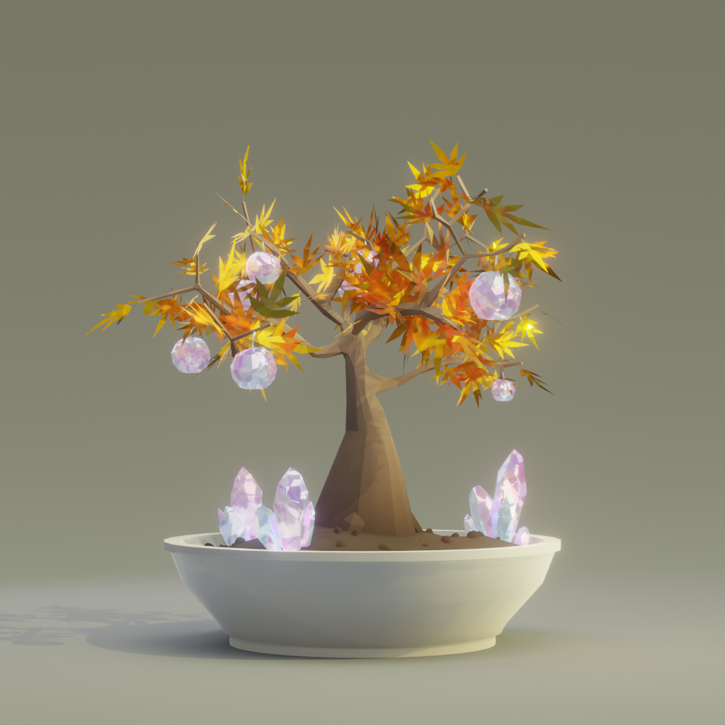 ZENFT Garden Society - Bonsai - Bonsai #8609 - NFT # 8609