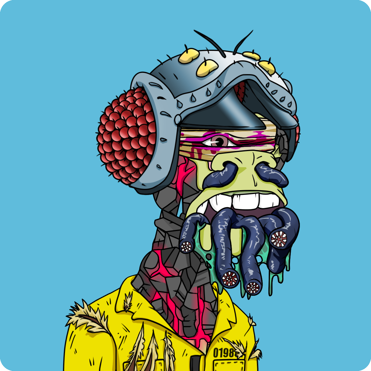 Yuga Labs - Mutant Ape Yacht Club - NFT # 1873