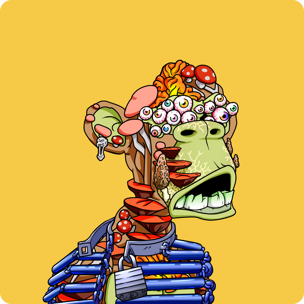 Yuga Labs - Mutant Ape Yacht Club - NFT # 17878