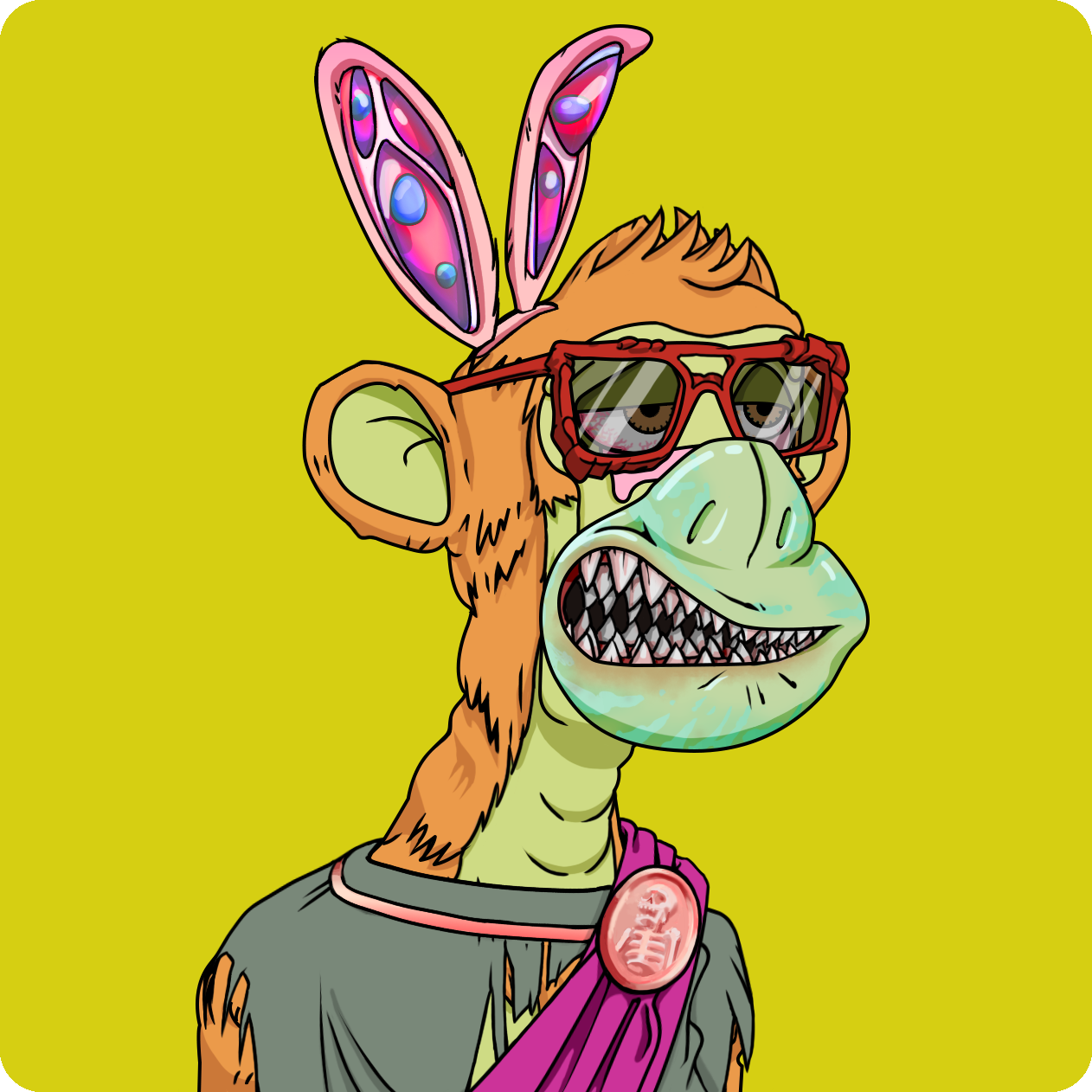 Yuga Labs - Mutant Ape Yacht Club - NFT # 13080