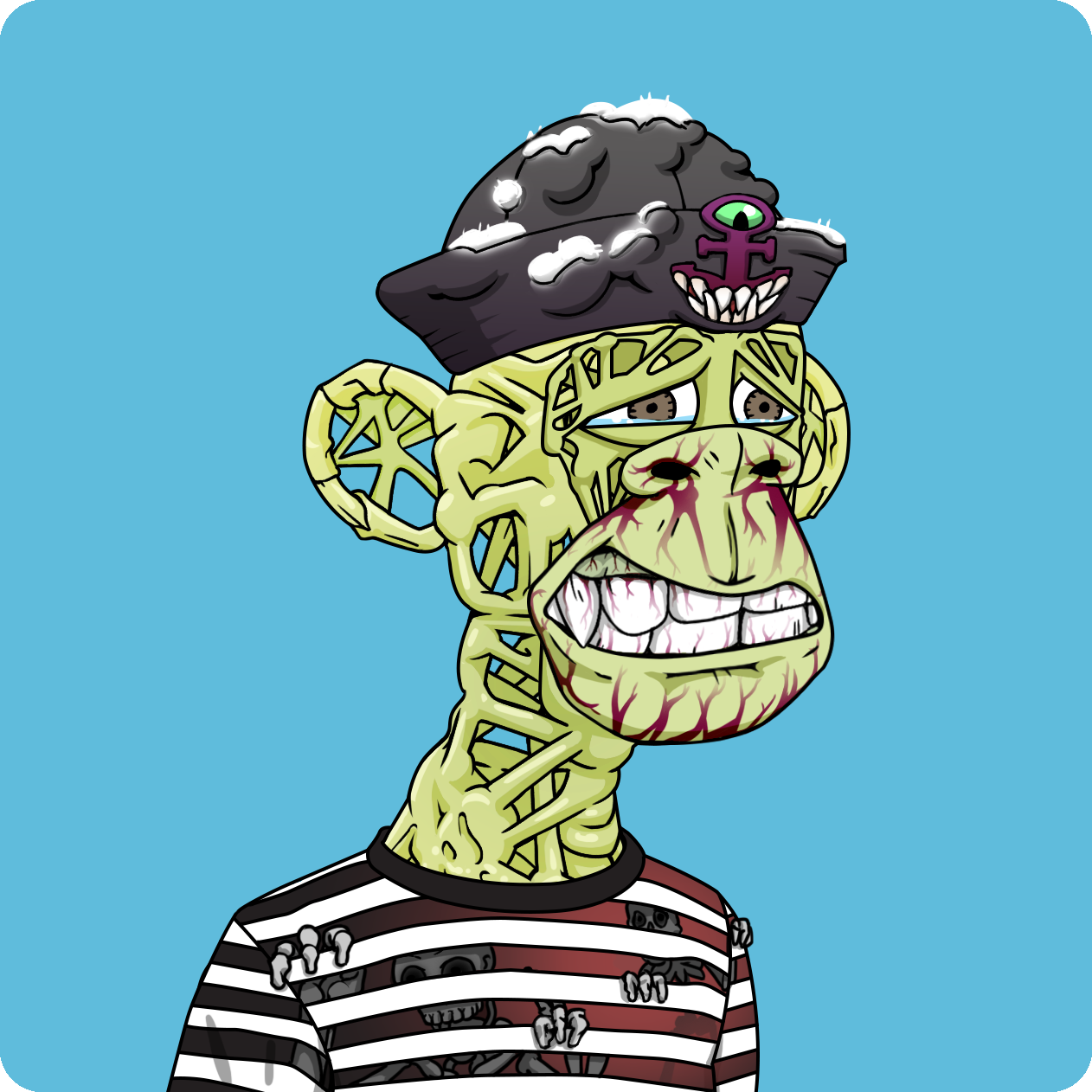 Yuga Labs - Mutant Ape Yacht Club - NFT # 24986