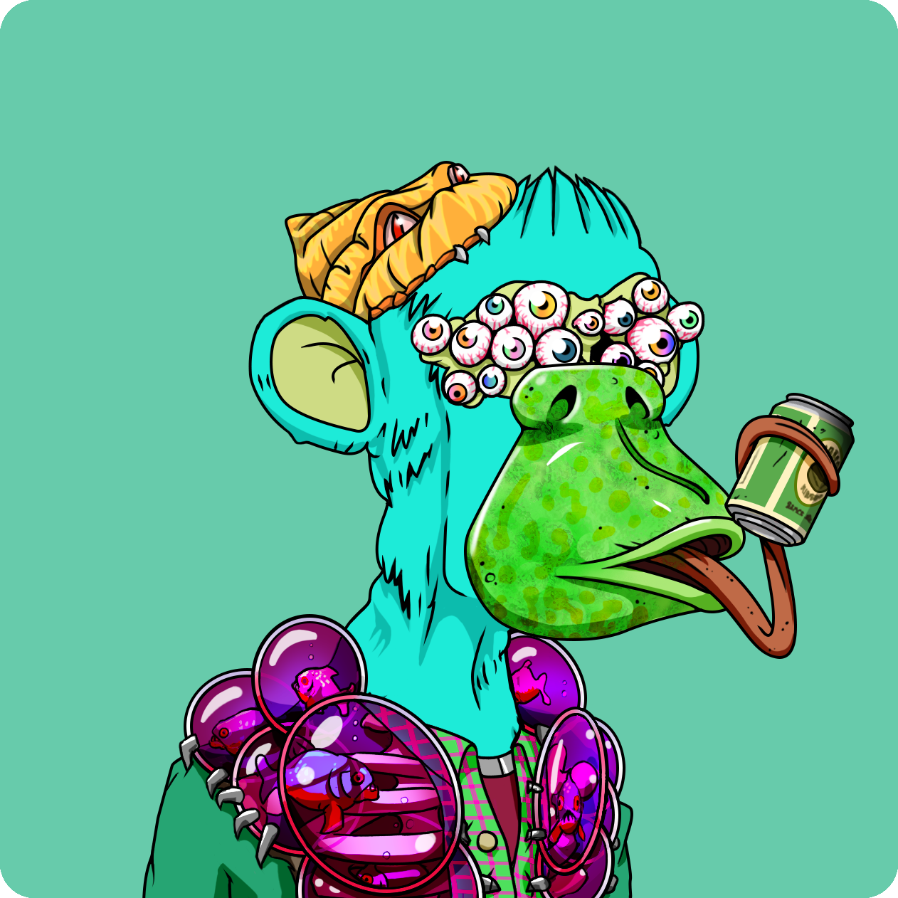 Yuga Labs - Mutant Ape Yacht Club - NFT # 489