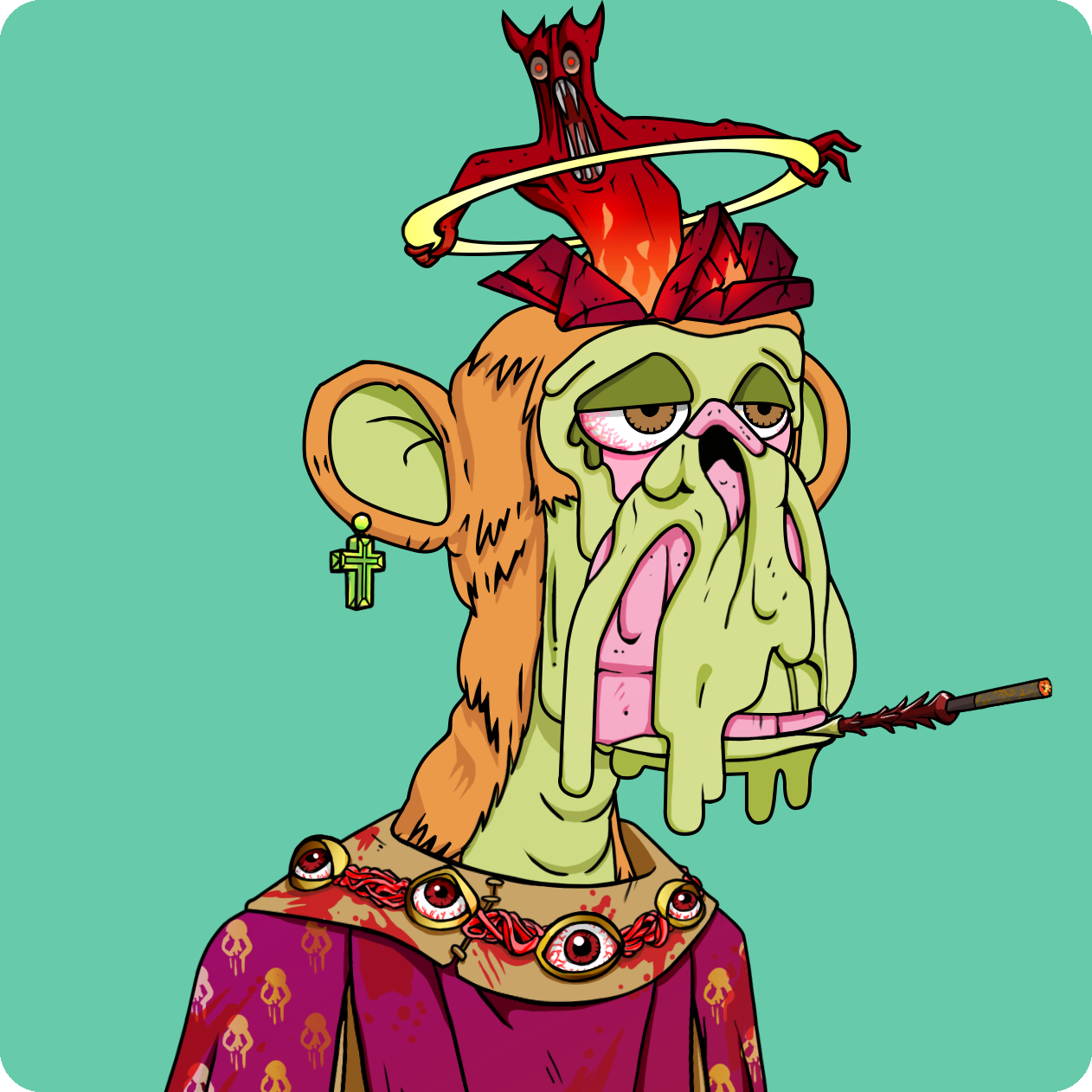 Yuga Labs - Mutant Ape Yacht Club - NFT # 19922