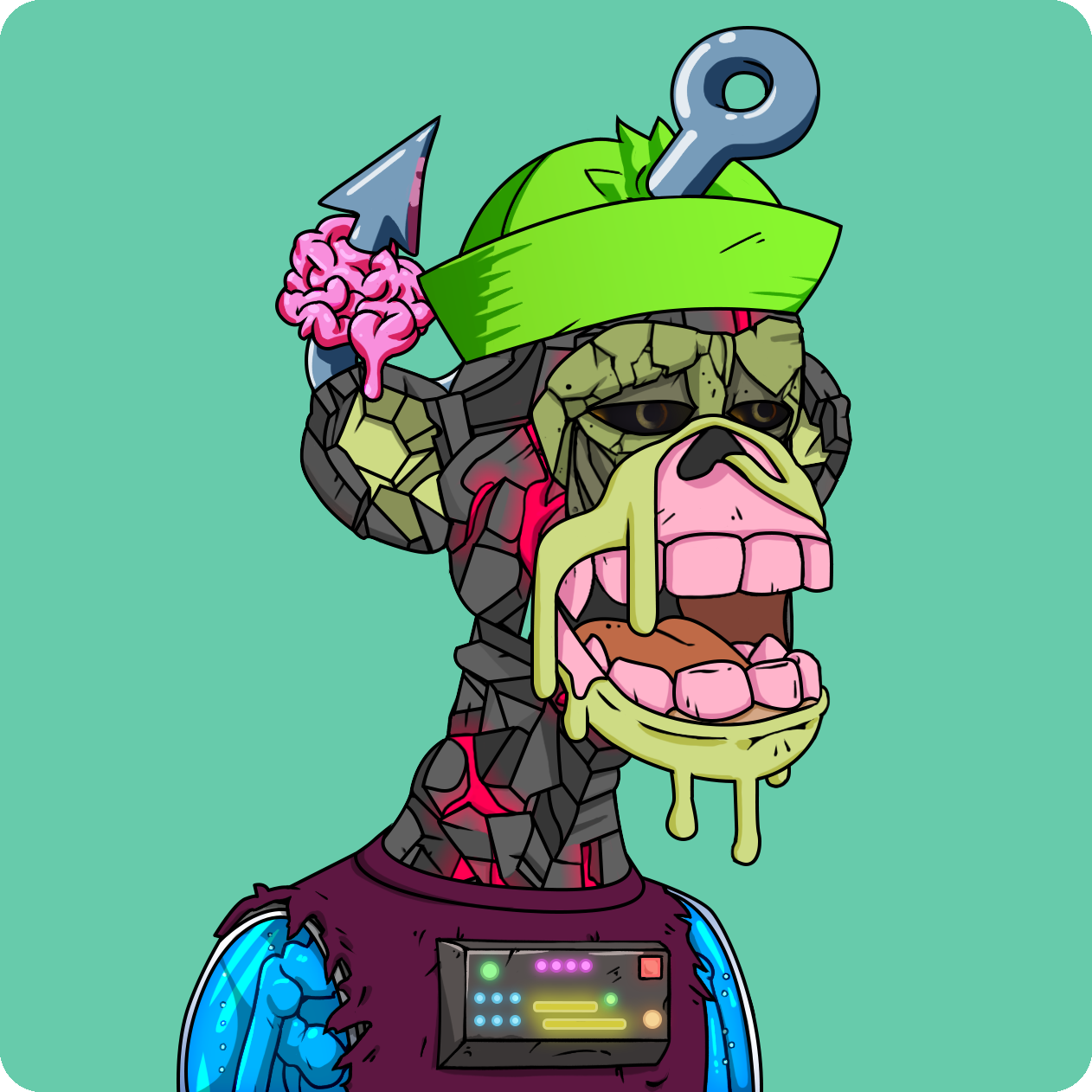 Yuga Labs - Mutant Ape Yacht Club - NFT # 9520