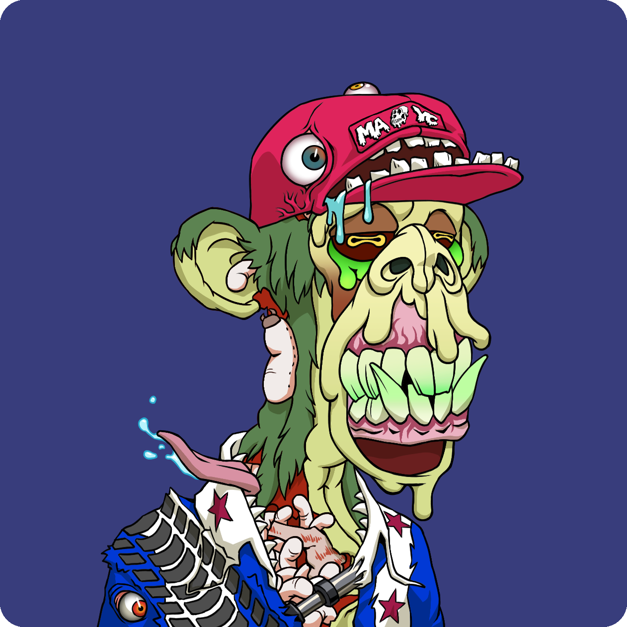 Yuga Labs - Mutant Ape Yacht Club - NFT # 4100