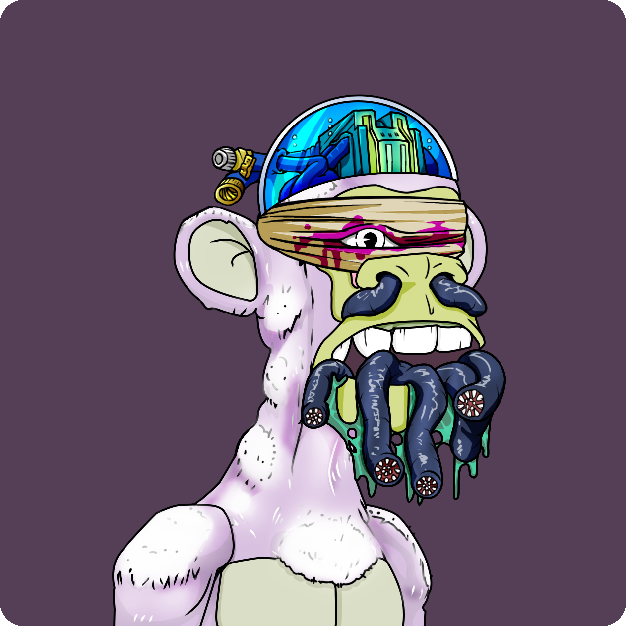 Yuga Labs - Mutant Ape Yacht Club - NFT # 791