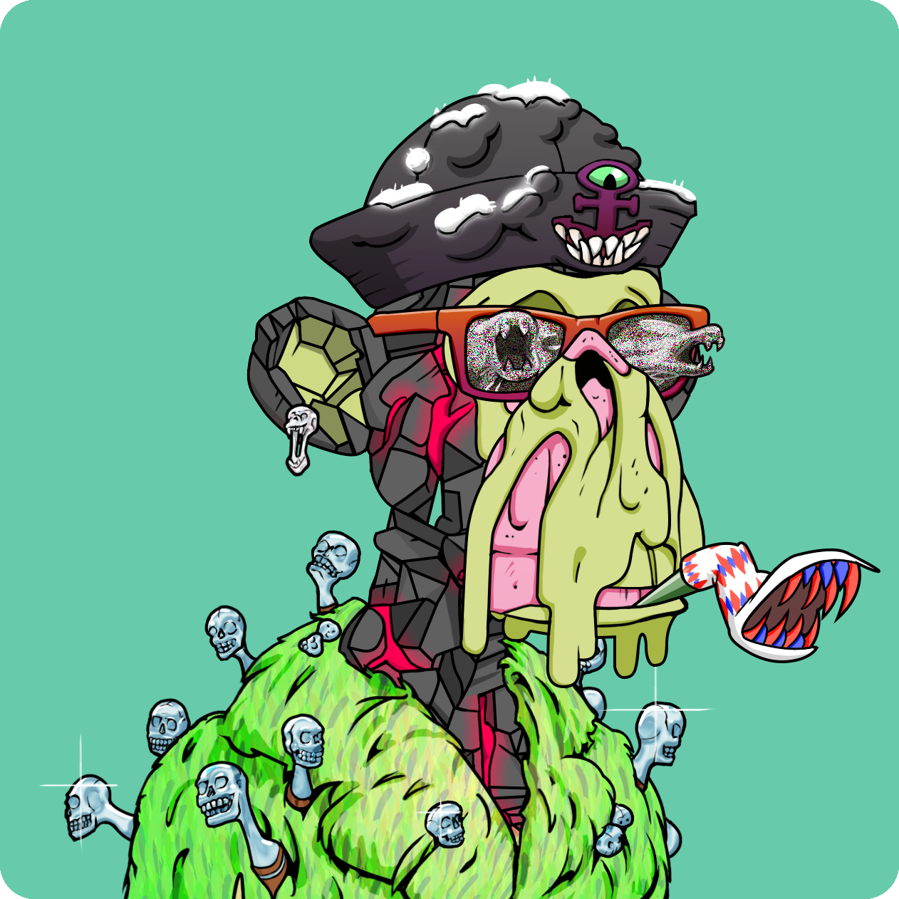 Yuga Labs - Mutant Ape Yacht Club - NFT # 551