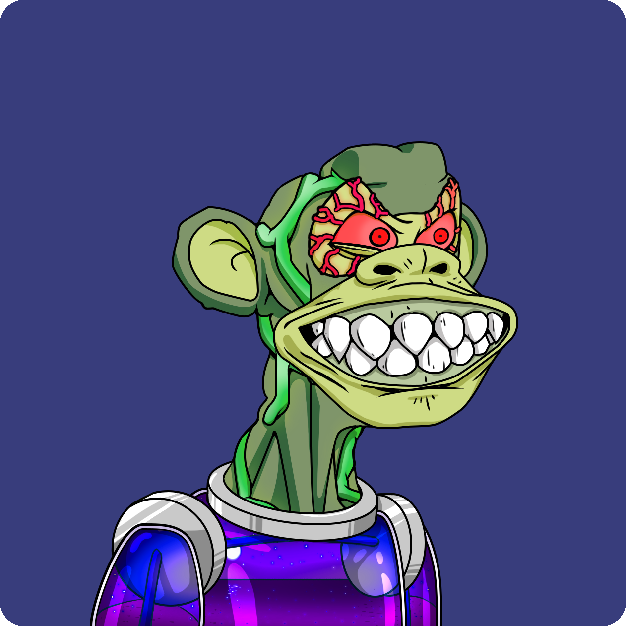 Yuga Labs - Mutant Ape Yacht Club - NFT # 10608