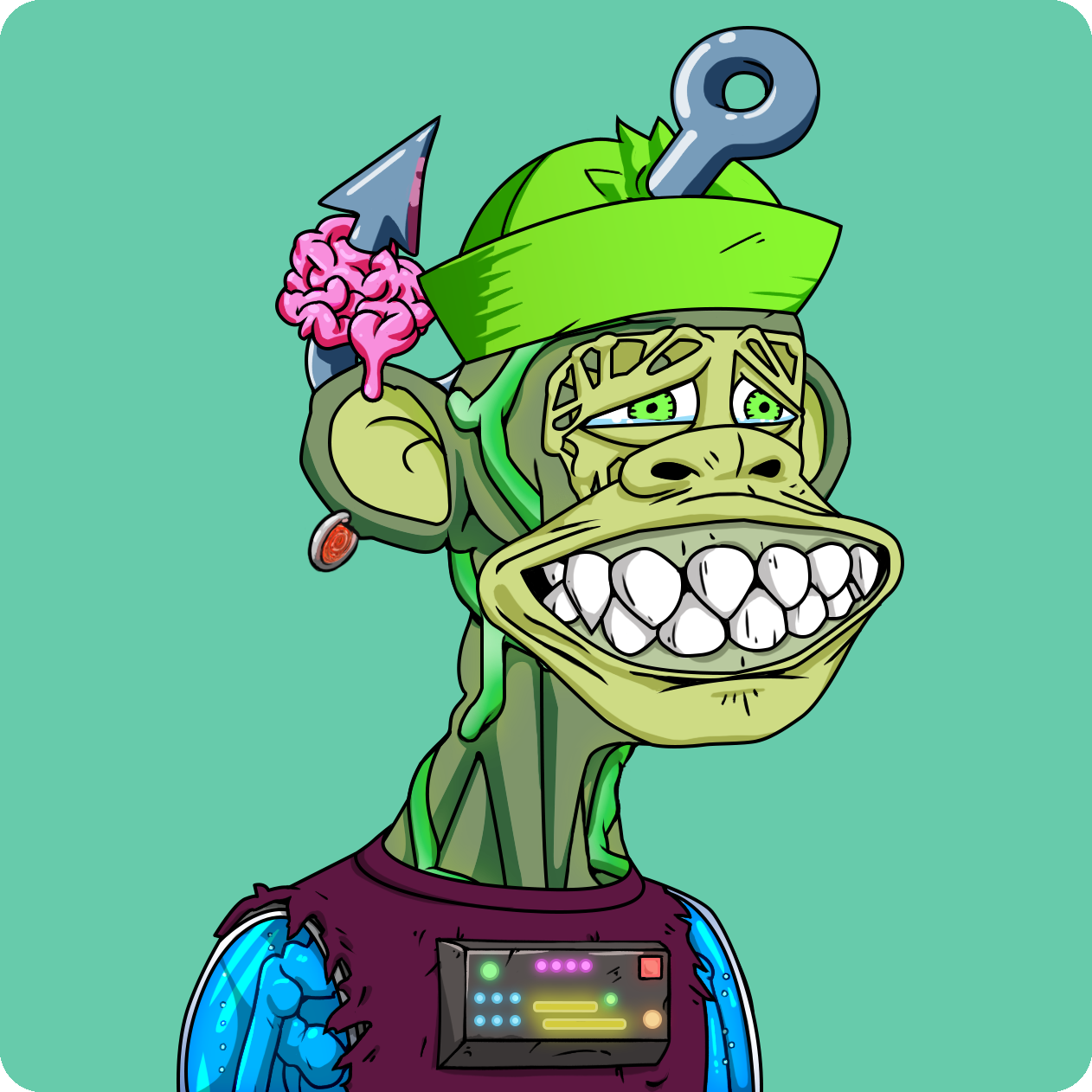 Yuga Labs - Mutant Ape Yacht Club - NFT # 15108