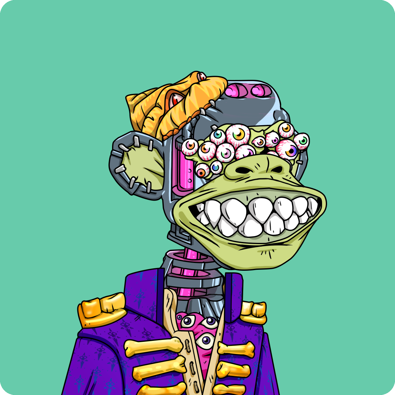 Yuga Labs - Mutant Ape Yacht Club - NFT # 23024