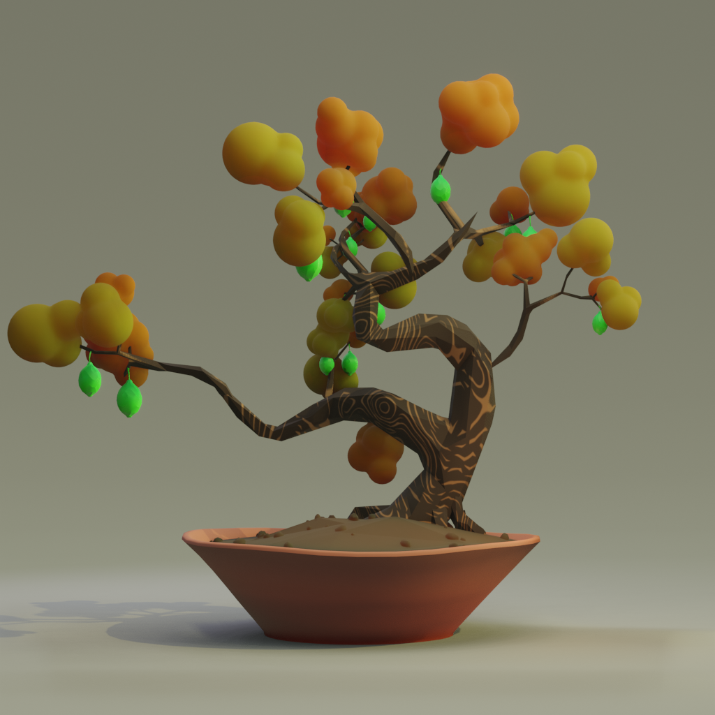 ZENFT Garden Society - Bonsai - Bonsai #8802 - NFT # 8802