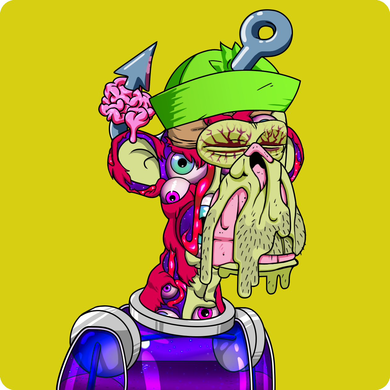 Yuga Labs - Mutant Ape Yacht Club - NFT # 3279