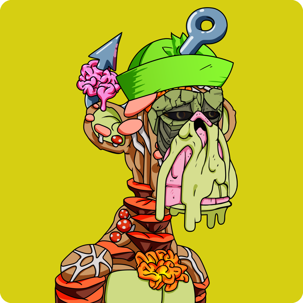 Yuga Labs - Mutant Ape Yacht Club - NFT # 9206