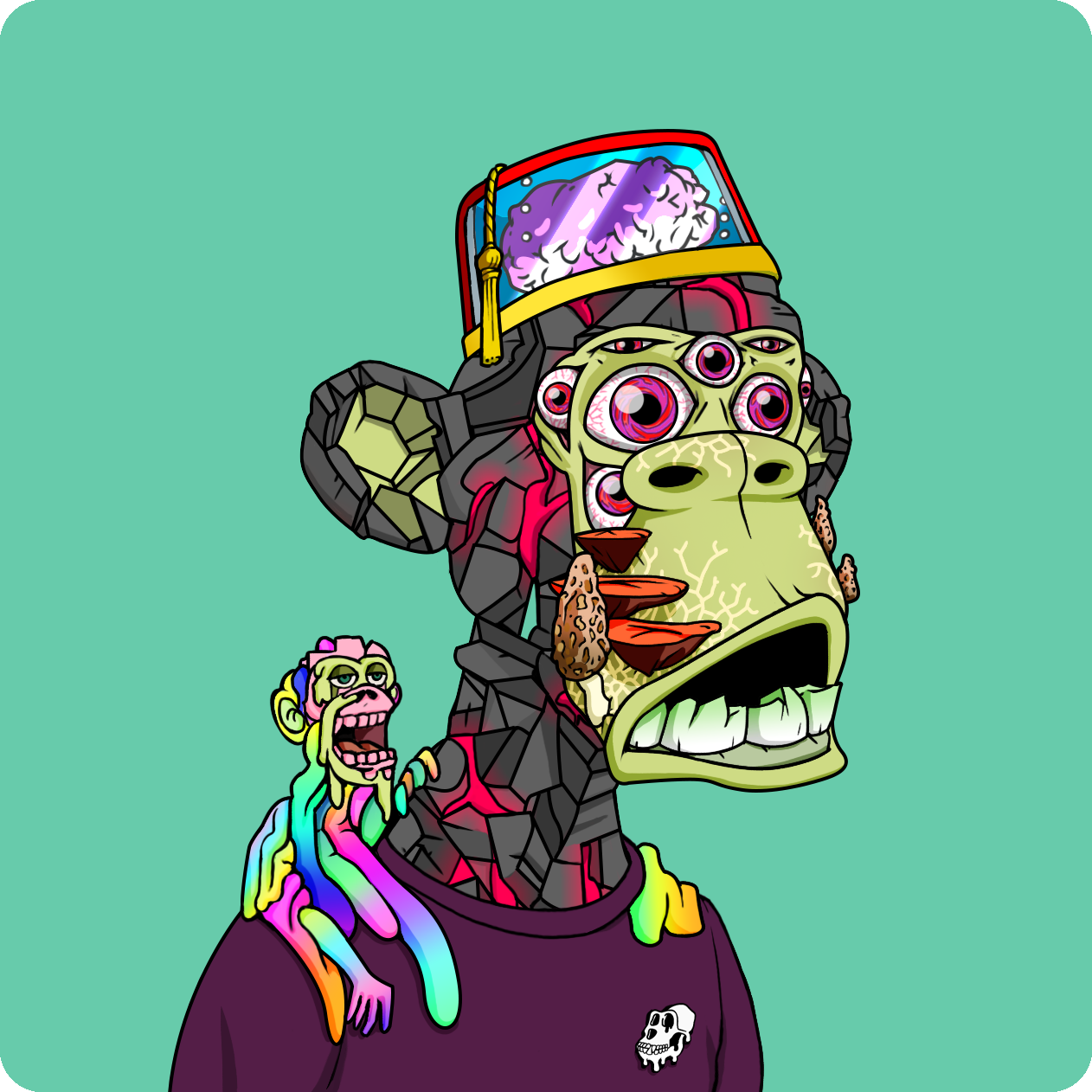 Yuga Labs - Mutant Ape Yacht Club - NFT # 10048