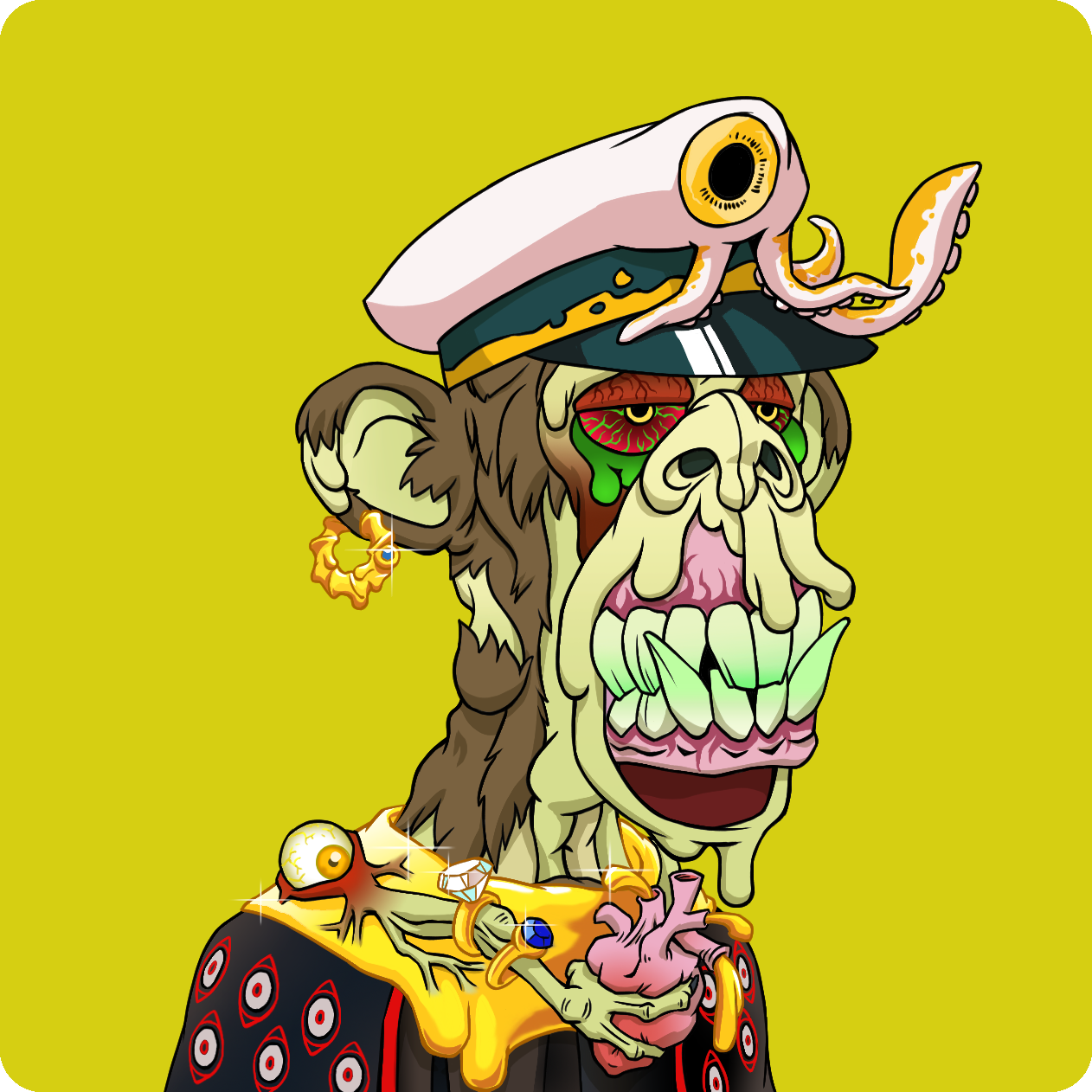 Yuga Labs - Mutant Ape Yacht Club - NFT # 25965