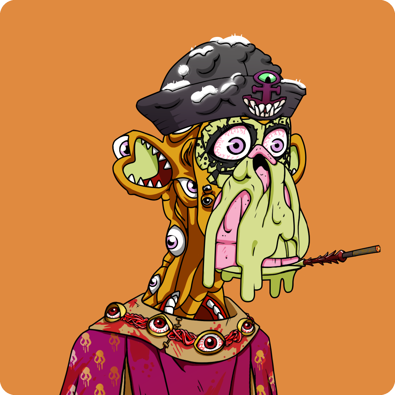 Yuga Labs - Mutant Ape Yacht Club - NFT # 202