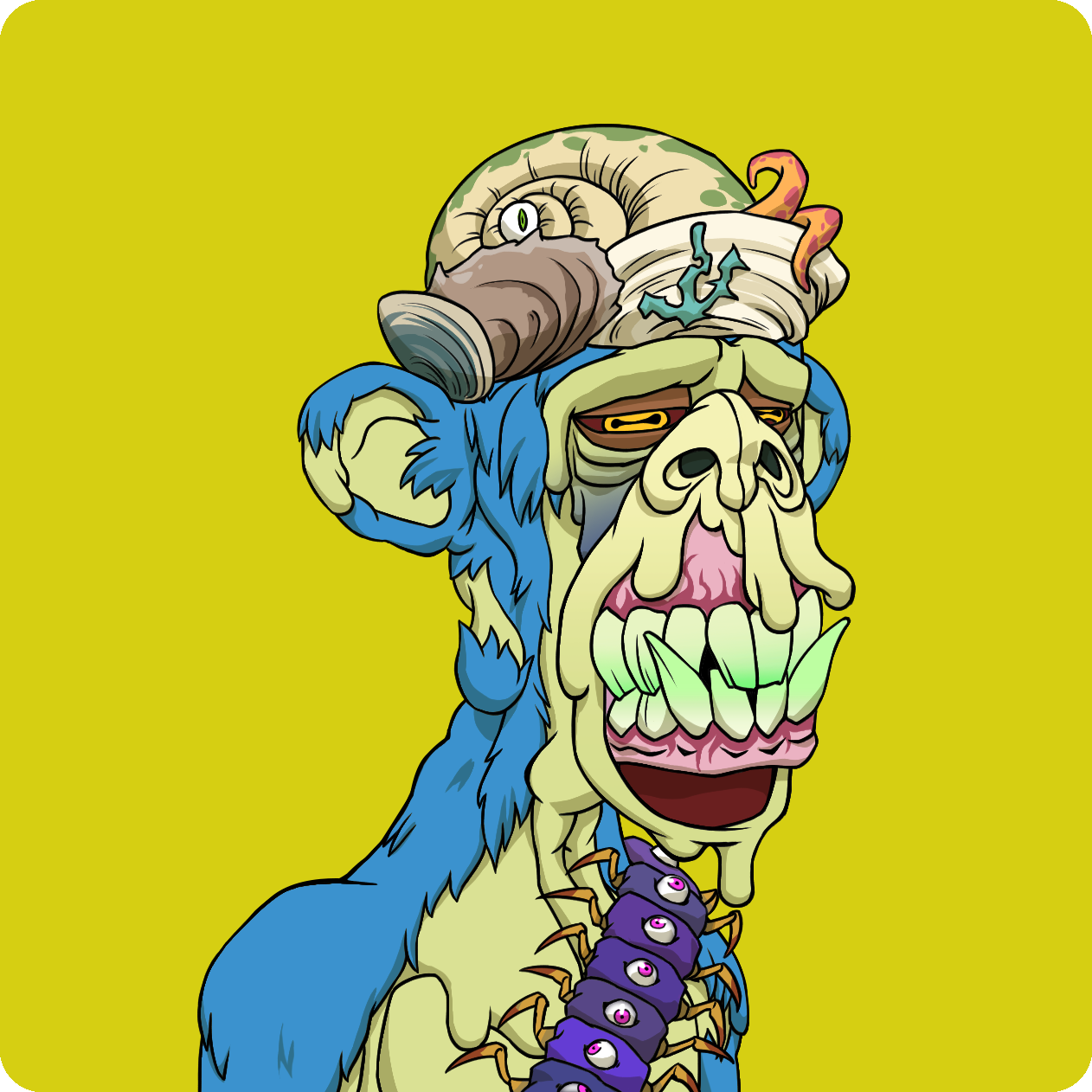 Yuga Labs - Mutant Ape Yacht Club - NFT # 335