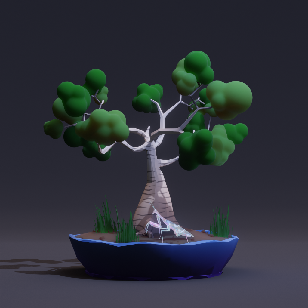 ZENFT Garden Society - Bonsai - Bonsai #8397 - NFT # 8397