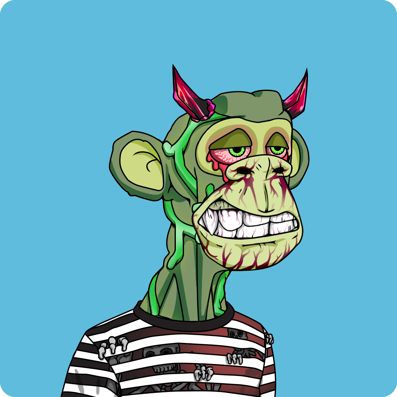 Yuga Labs - Mutant Ape Yacht Club - NFT # 28334