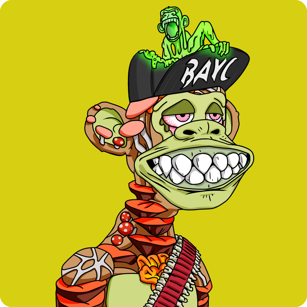 Yuga Labs - Mutant Ape Yacht Club - NFT # 7443