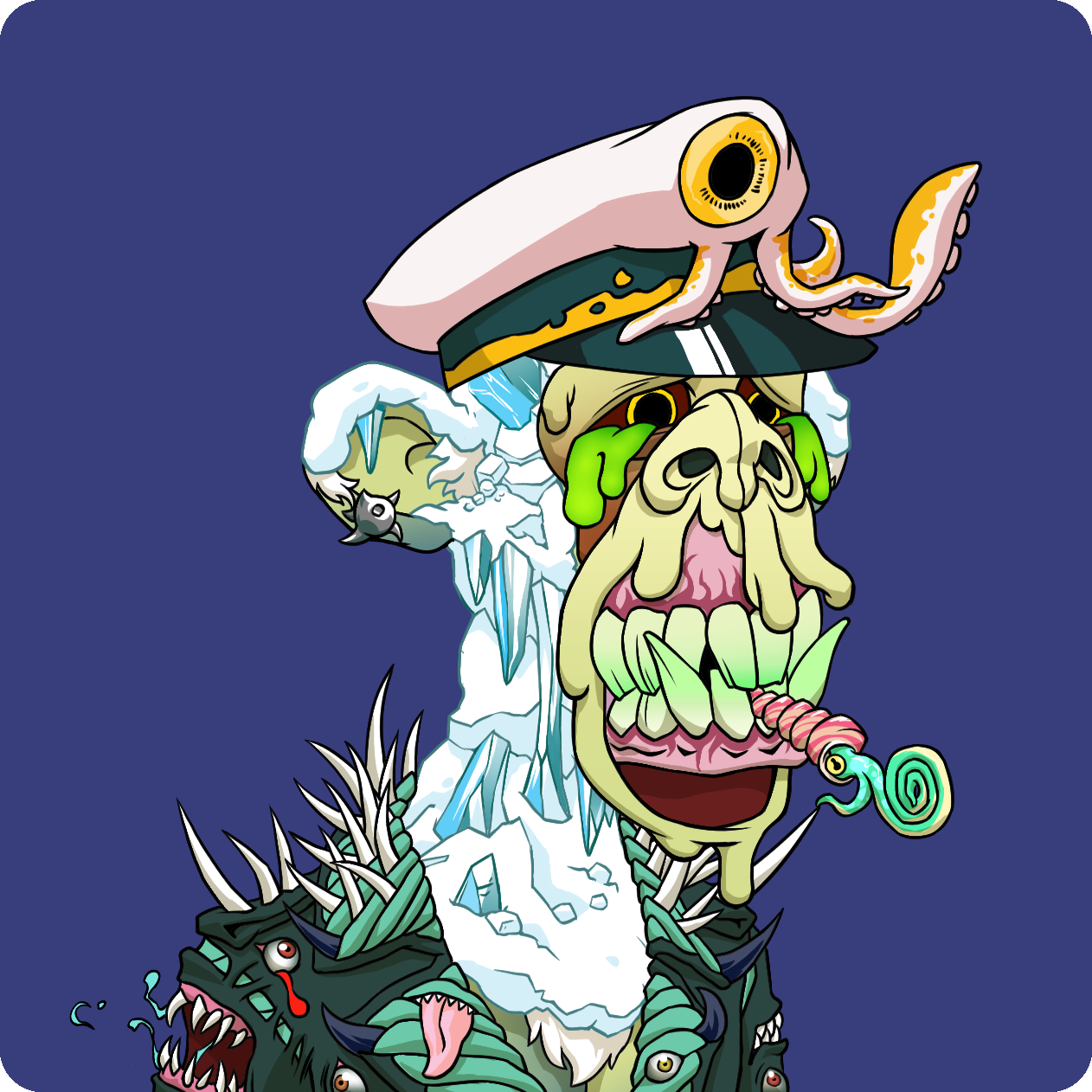 Yuga Labs - Mutant Ape Yacht Club - NFT # 4140