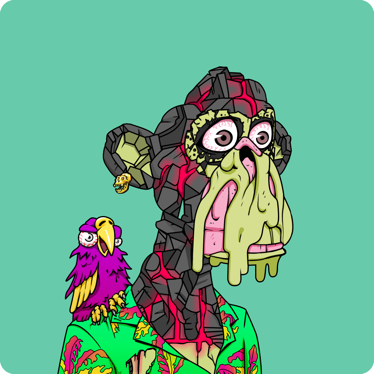 Yuga Labs - Mutant Ape Yacht Club - NFT # 8593