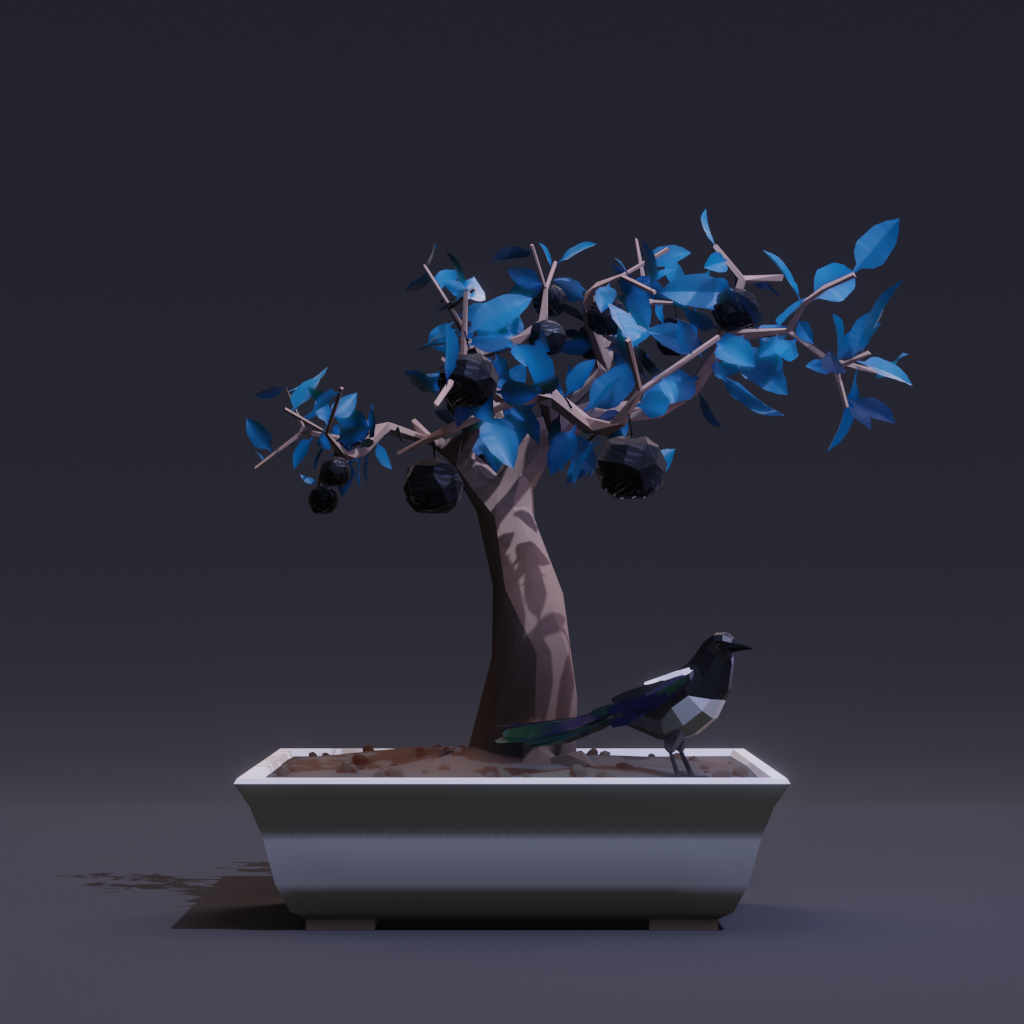 ZENFT Garden Society - Bonsai - Bonsai #8436 - NFT # 8436