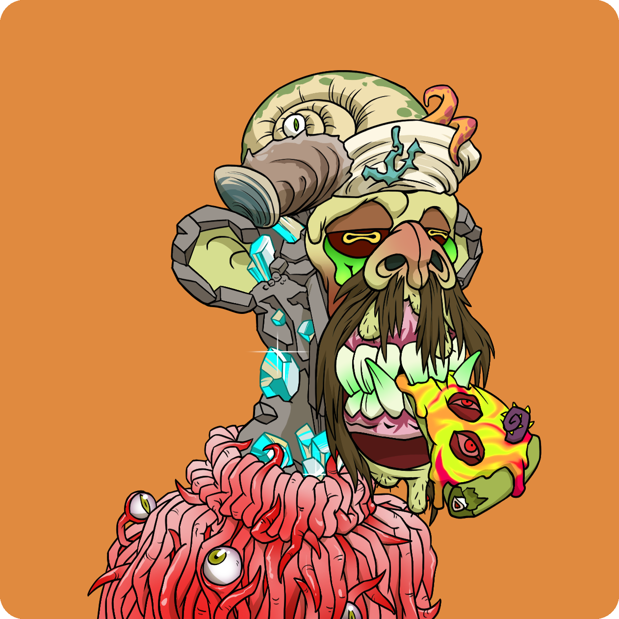 Yuga Labs - Mutant Ape Yacht Club - NFT # 28911