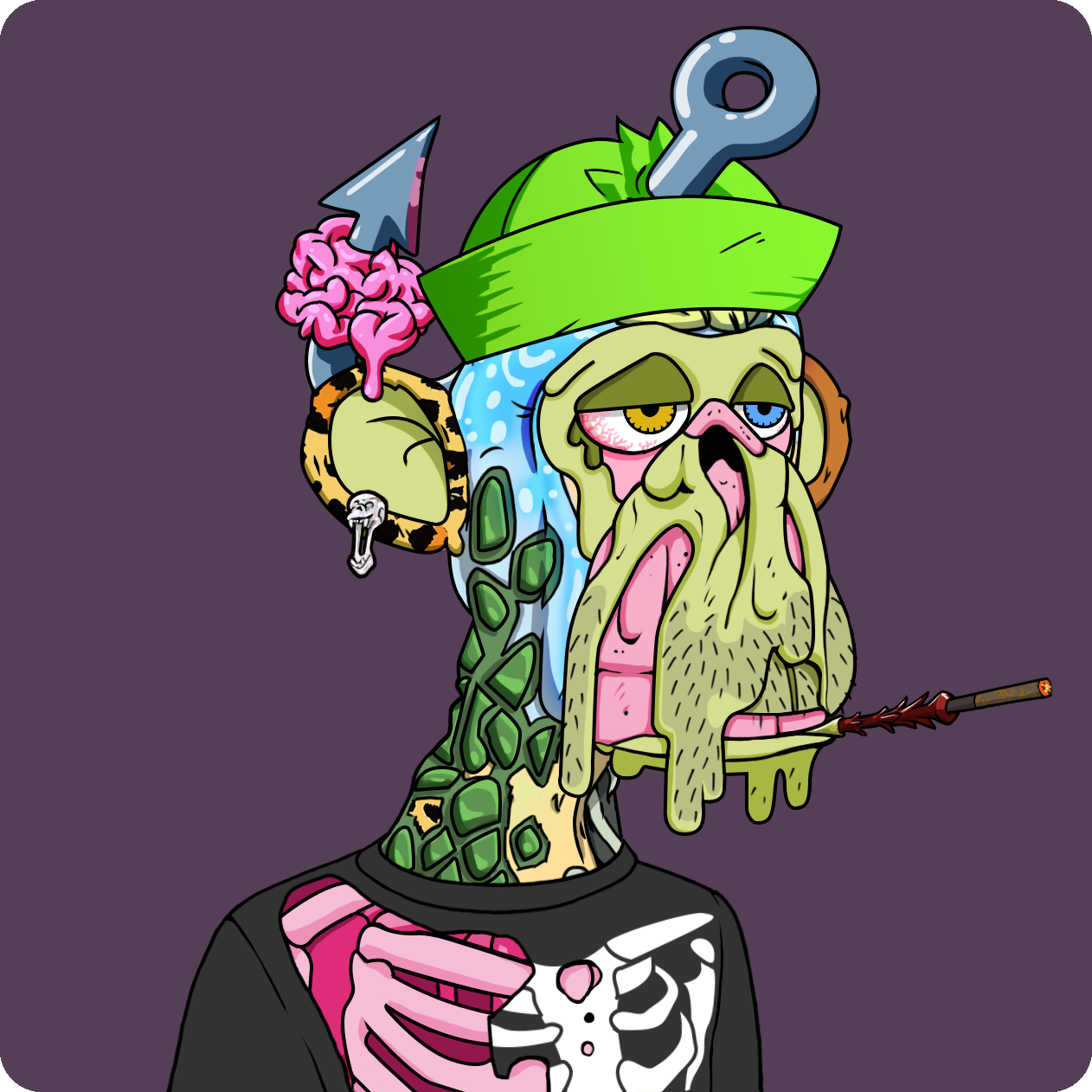 Yuga Labs - Mutant Ape Yacht Club - NFT # 10098