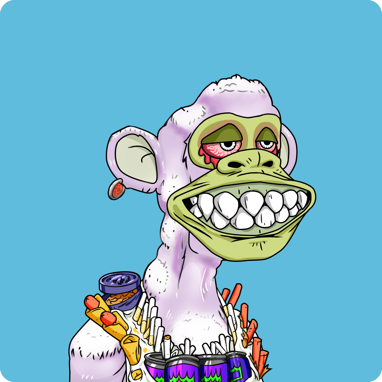 Yuga Labs - Mutant Ape Yacht Club - NFT # 14732