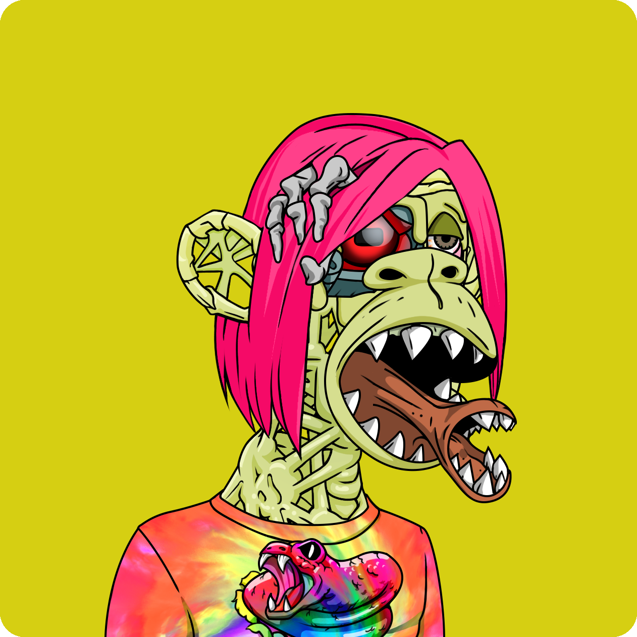 Yuga Labs - Mutant Ape Yacht Club - NFT # 2839