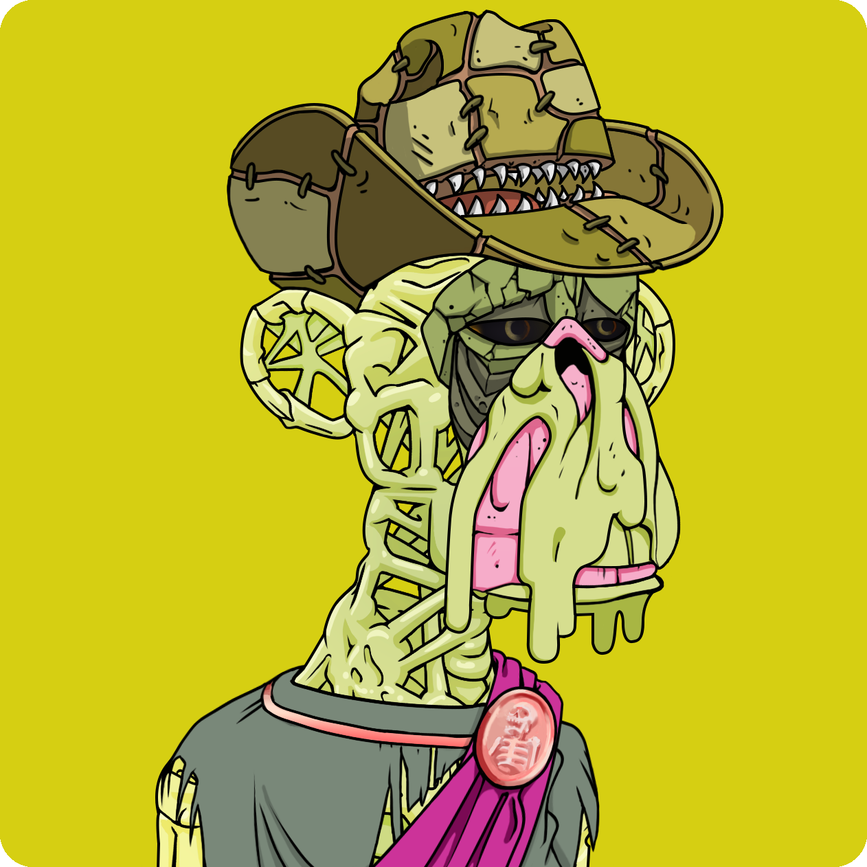 Yuga Labs - Mutant Ape Yacht Club - NFT # 21184