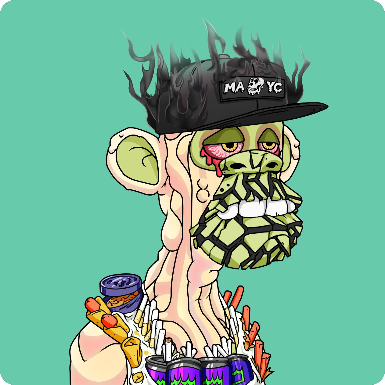 Yuga Labs - Mutant Ape Yacht Club - NFT # 24932