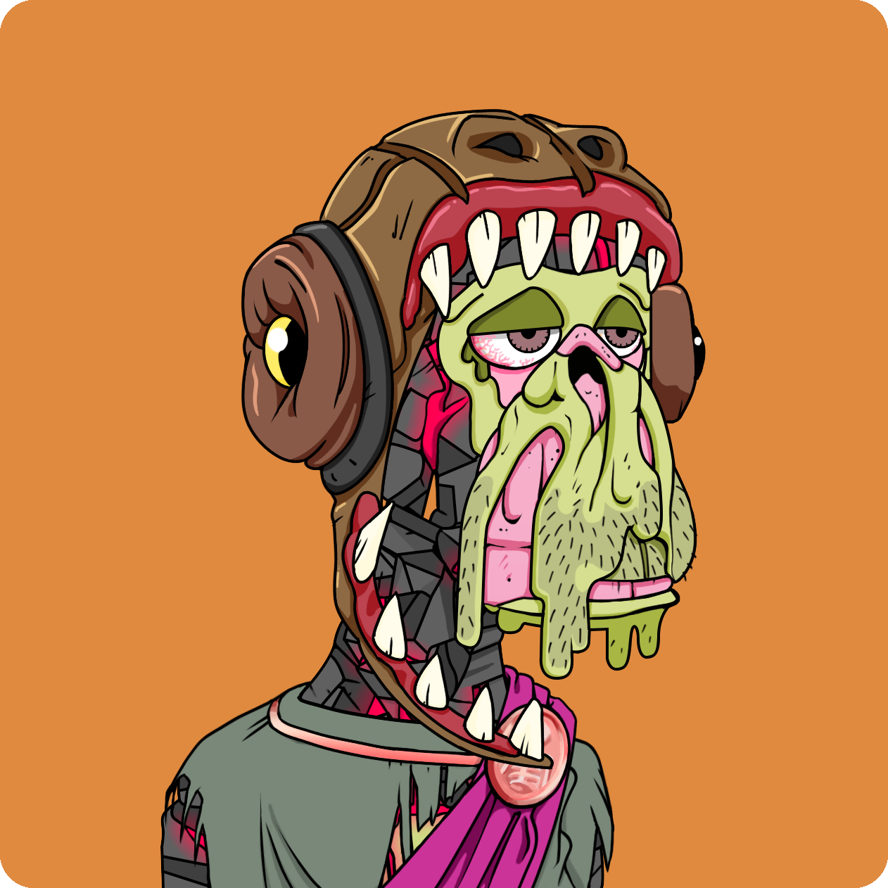 Yuga Labs - Mutant Ape Yacht Club - NFT # 21264