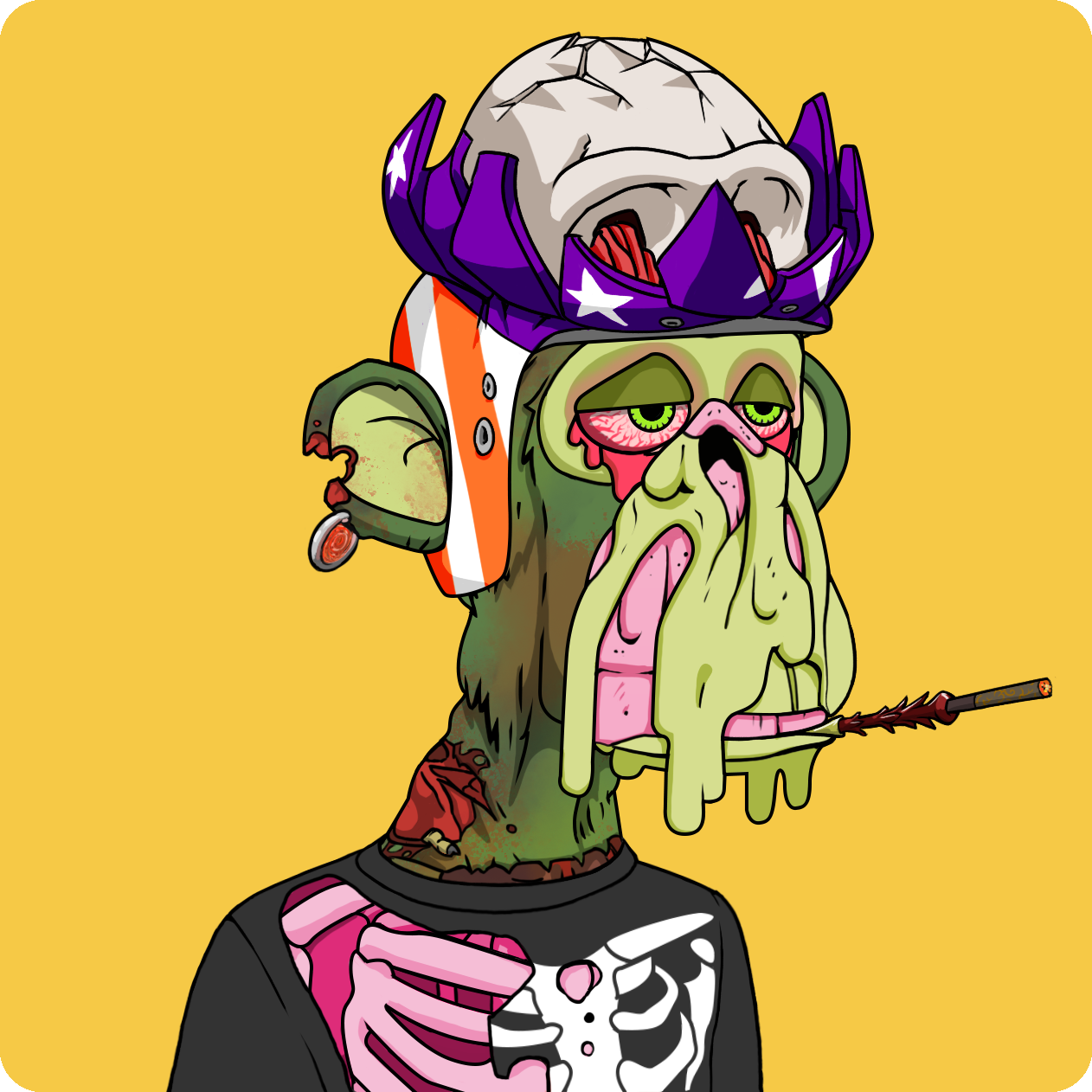 Yuga Labs - Mutant Ape Yacht Club - NFT # 21390