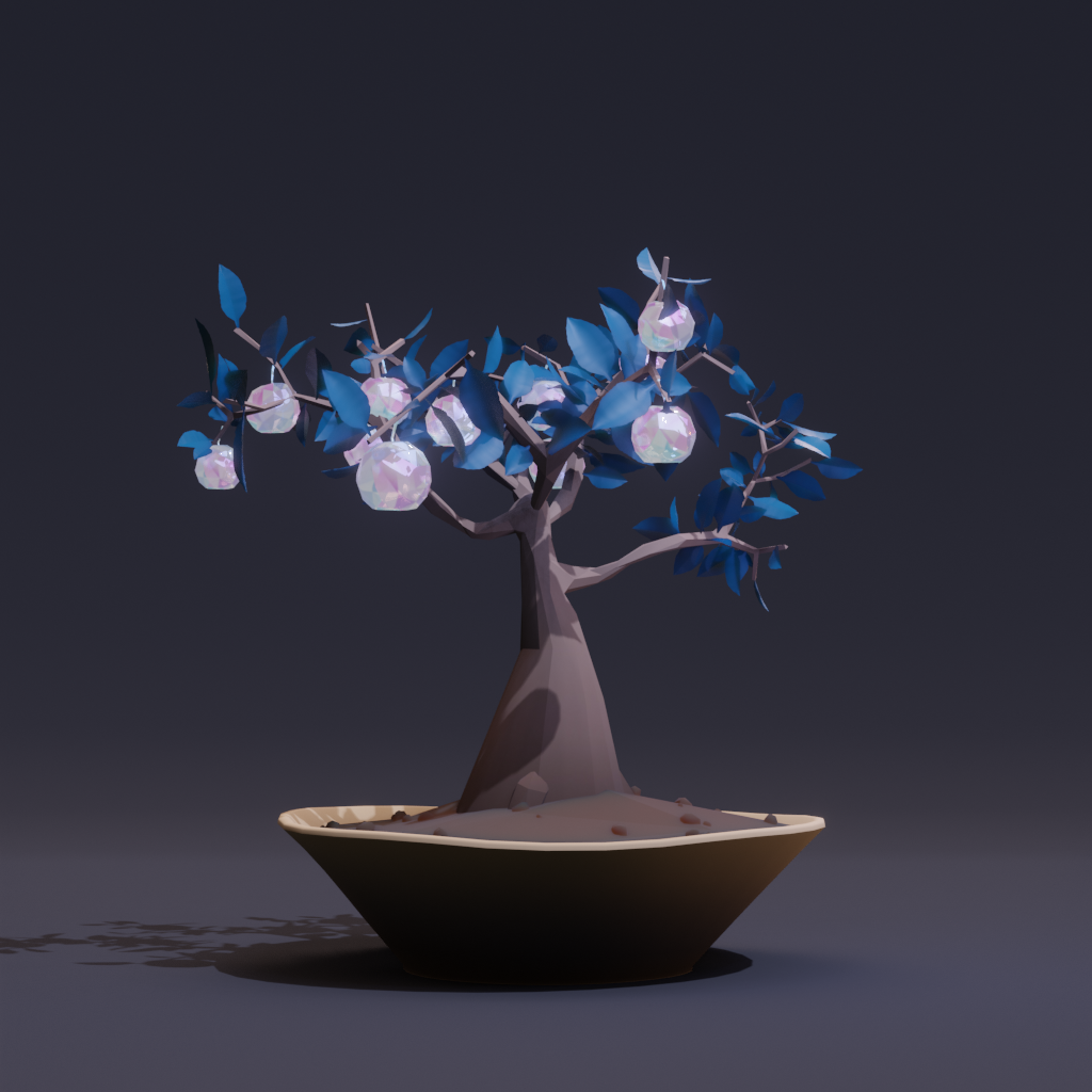 ZENFT Garden Society - Bonsai - Bonsai #8628 - NFT # 8628