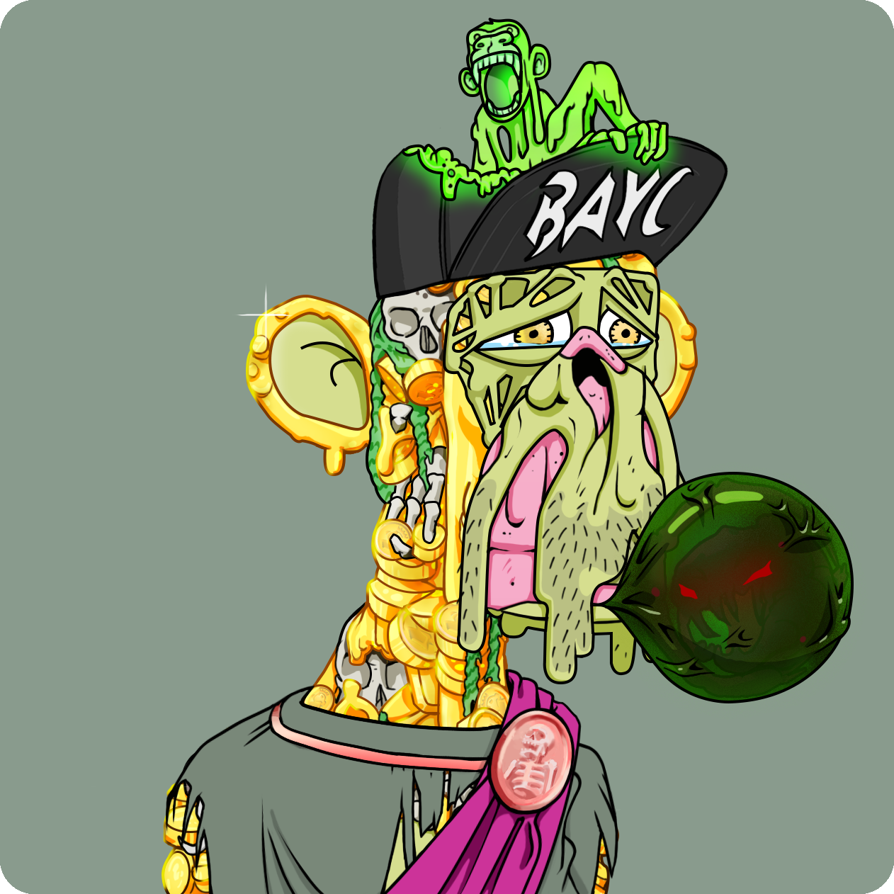 Yuga Labs - Mutant Ape Yacht Club - NFT # 15292