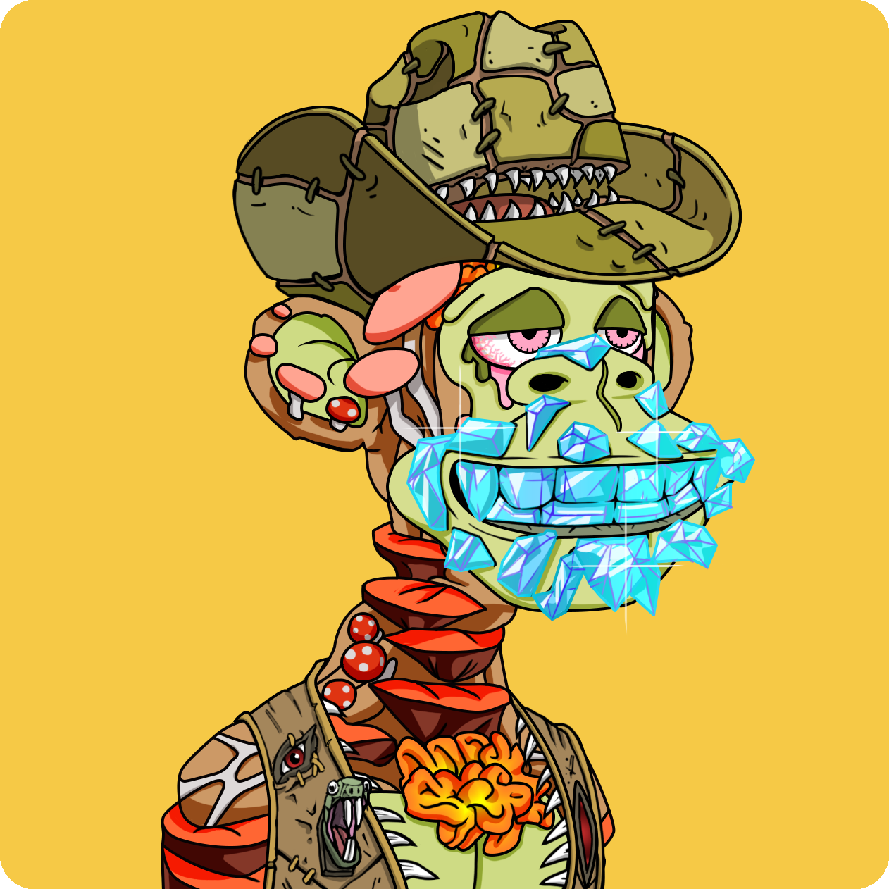 Yuga Labs - Mutant Ape Yacht Club - NFT # 18750