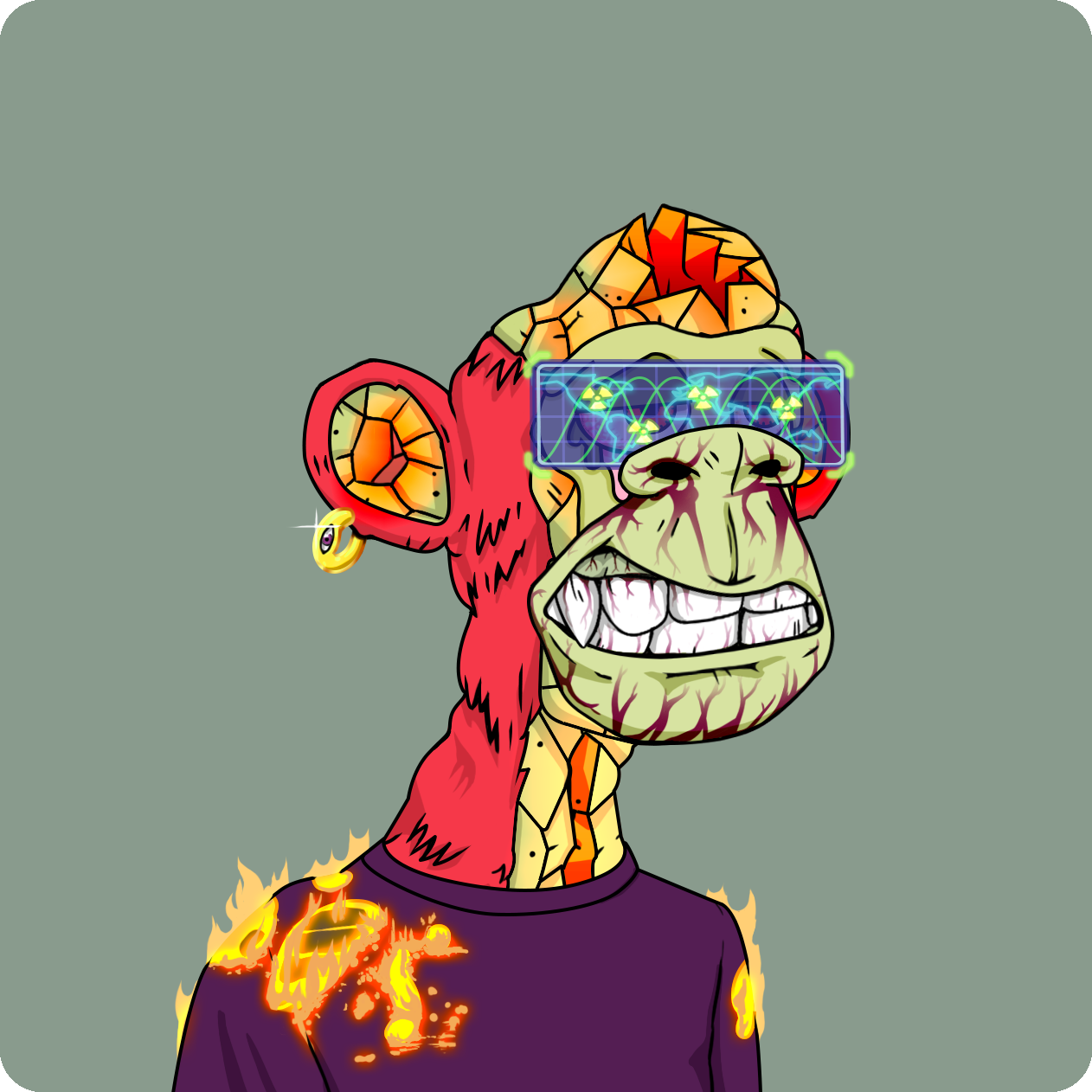 Yuga Labs - Mutant Ape Yacht Club - NFT # 11740