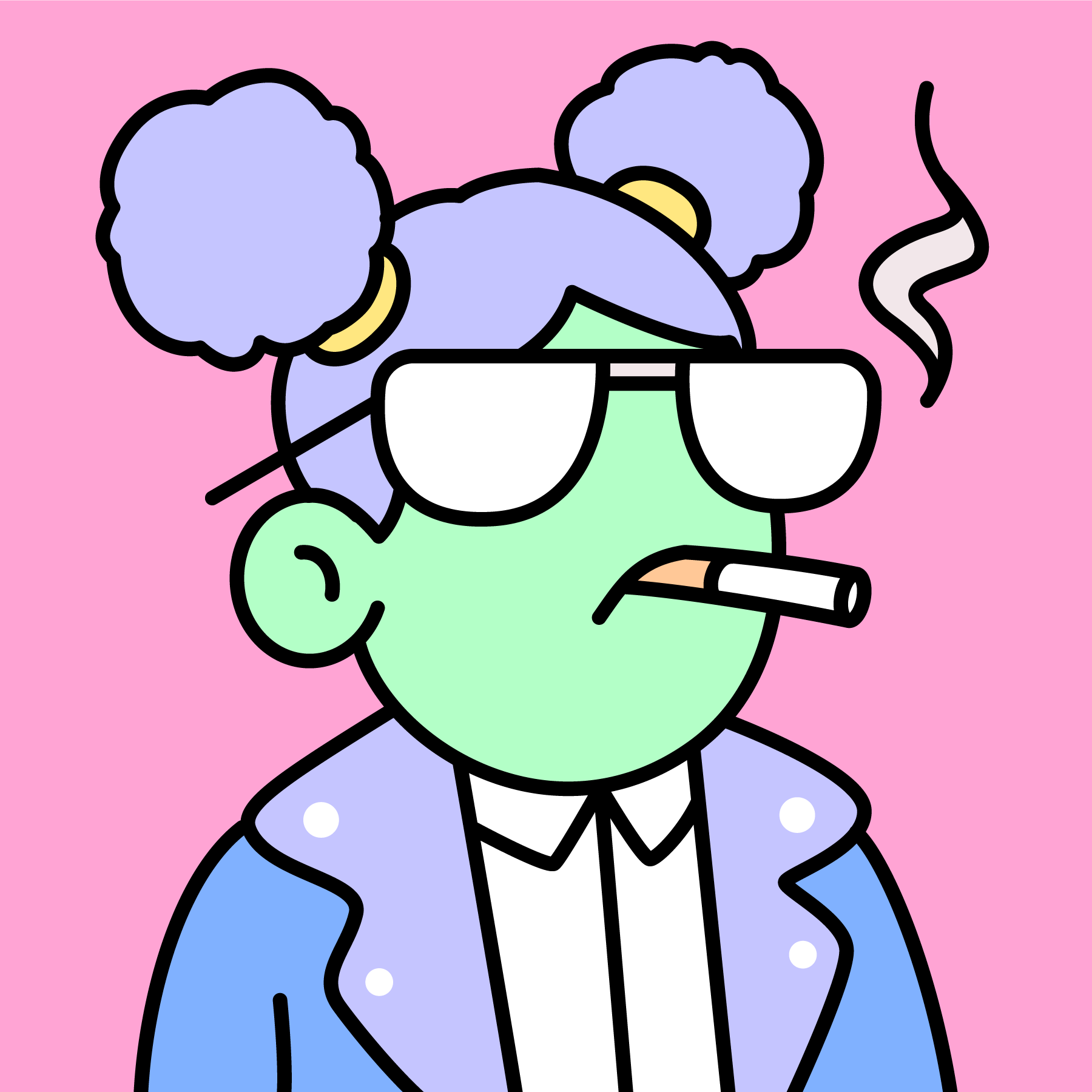 The Doodles Founders - Doodles - Doodle #7014 - NFT # 7014