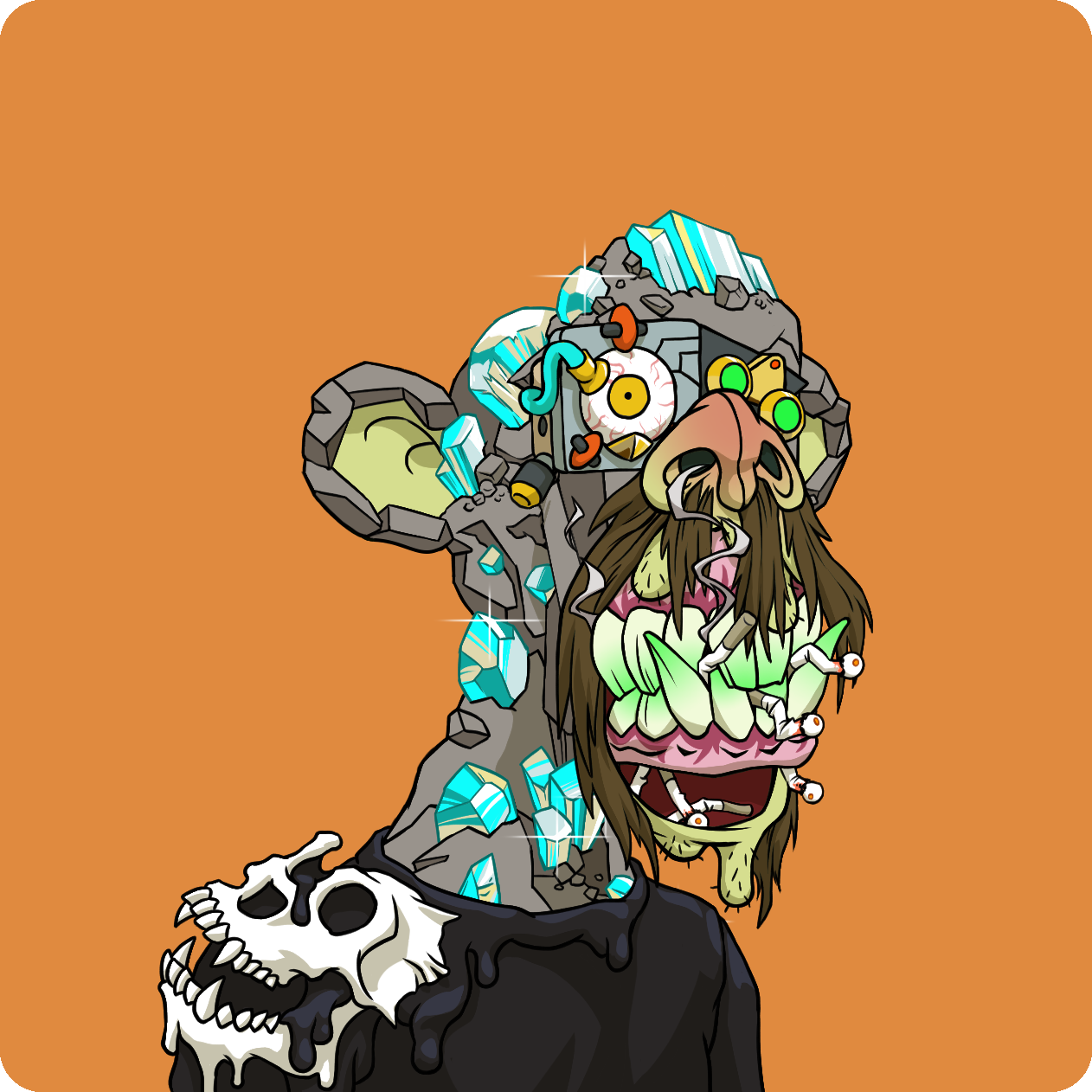 Yuga Labs - Mutant Ape Yacht Club - NFT # 27677